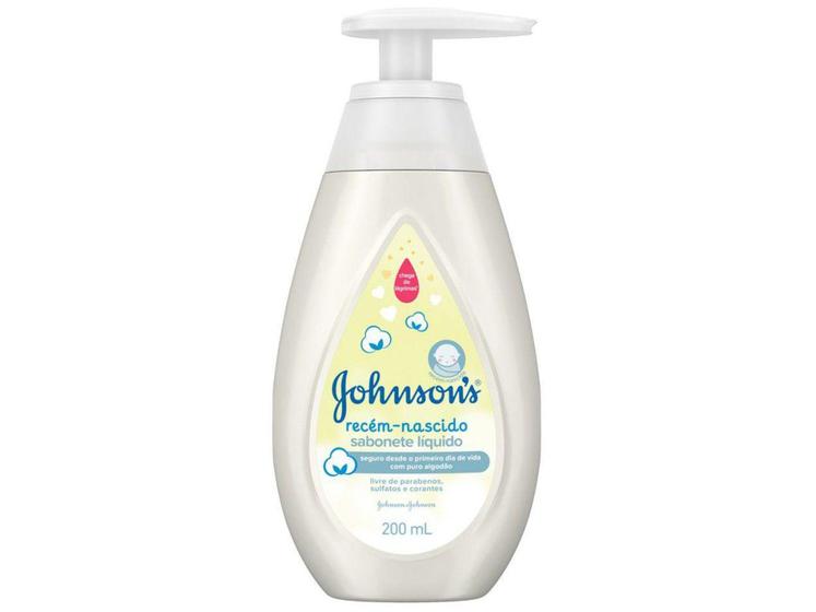 Imagem de Sabonete Líquido Infantil Johnsons Baby - Recém-Nascido 200ml