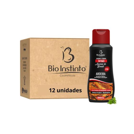 Imagem de Sabonete Líquido Íntimo Aroeira Atac 200ml Bio Instinto 12un