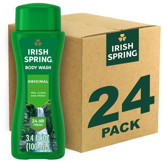 Imagem de Sabonete líquido Irish Spring Original Clean 100 ml (pacote com 24)