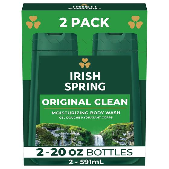 Imagem de Sabonete Líquido Irish Spring Original Clean - Pacote com 2 Unidades (591ml cada)