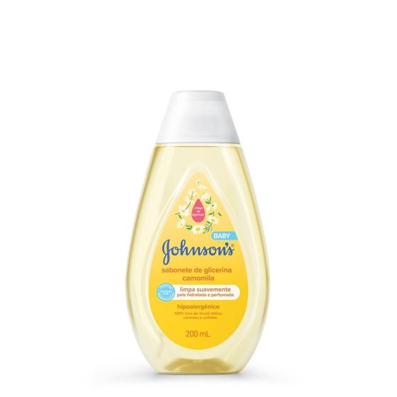 Imagem de Sabonete Líquido Johnson Baby Camomila Glicerina 200ml