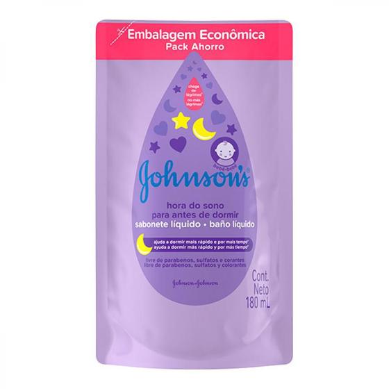 Imagem de Sabonete Líquido Johnsons Baby Hora Do Sono Refil 180ml