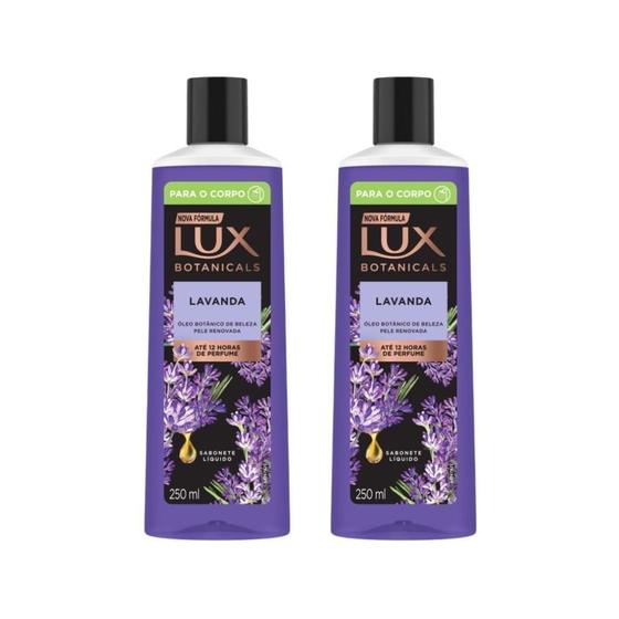 Imagem de Sabonete Liquido Lux 250Ml Lavanda - Kit Com 2Un