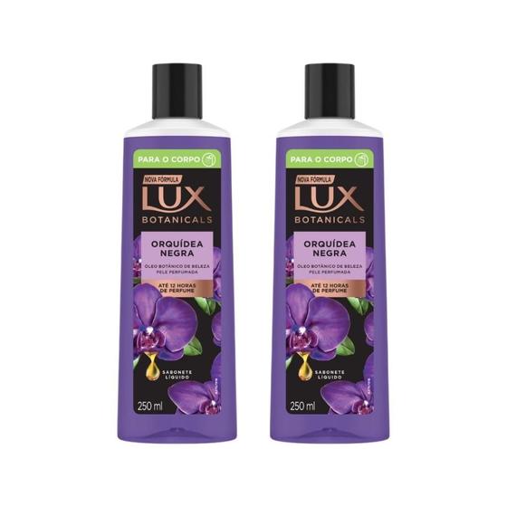 Imagem de Sabonete Liquido Lux 250Ml Orquidea Negra - Kit Com 2Un