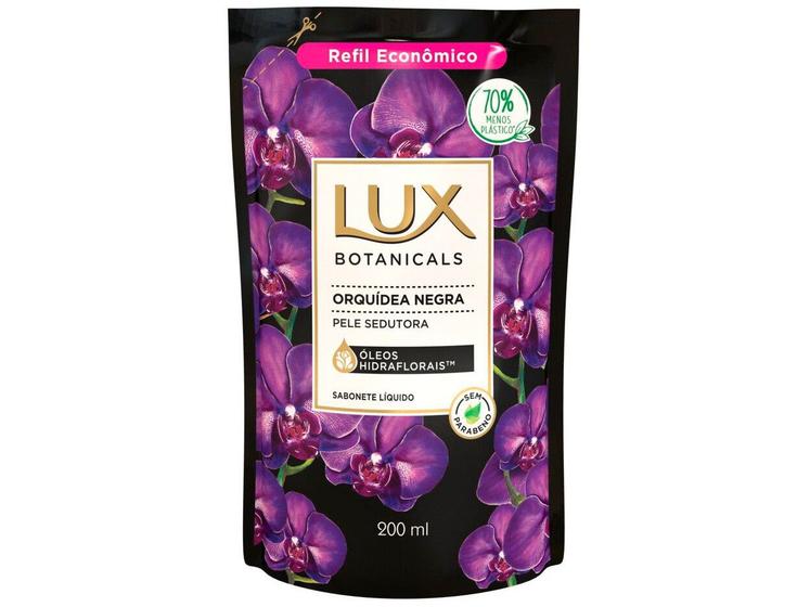 Sabonete Líquido Lux Botanicals Orquídea Negra Menor preço em Sabonete Líquido Lux Botanicals Orquídea Negra