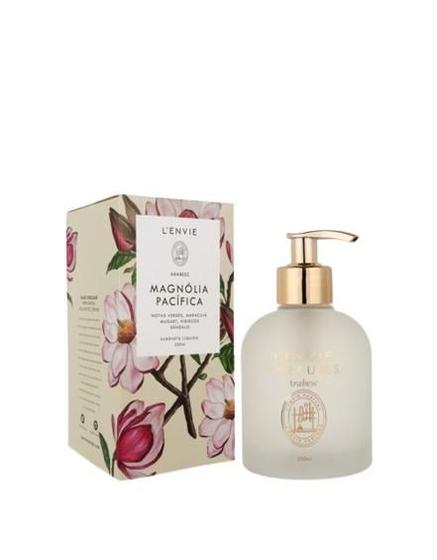 Imagem de Sabonete liquido magnolia pacifica no vidro 200ml lenvie