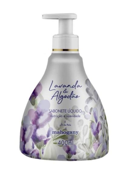 Imagem de Sabonete Líquido Mahogany Lavanda e Algodão 400ml