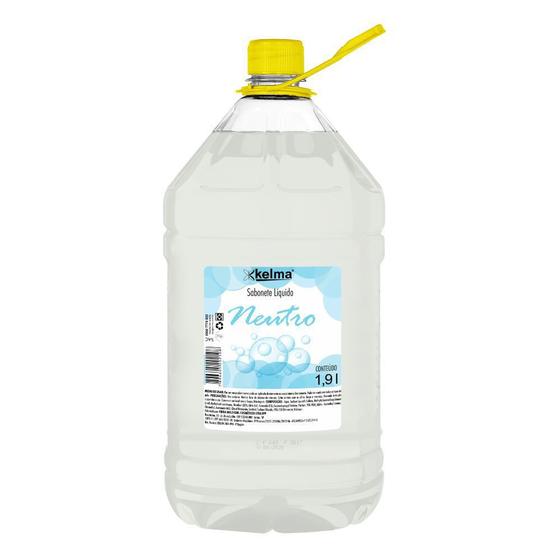 Sabonete Líquido Neutro 1,9L - Kelma Menor preço em Sabonete Líquido Neutro 1,9L - Kelma