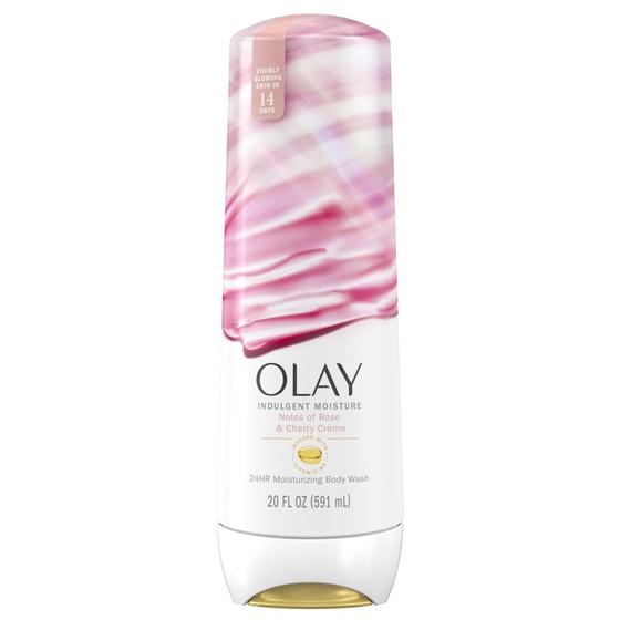 Imagem de Sabonete líquido Olay Indulgent Moisture para mulheres 591ml com vitamina