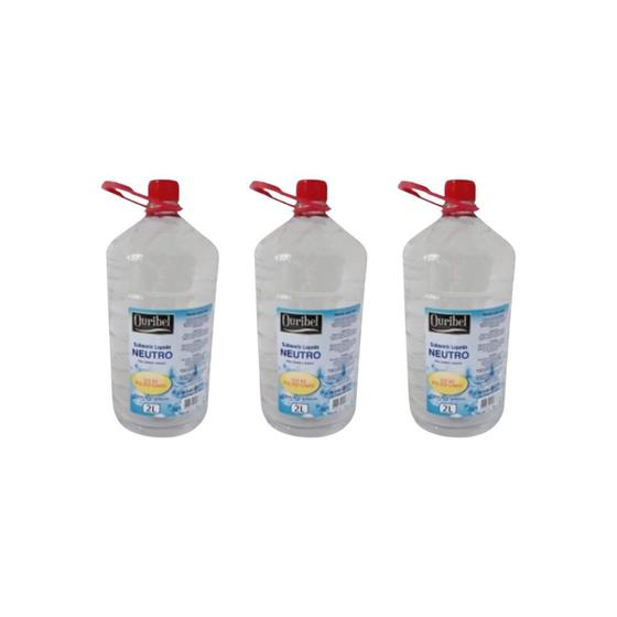 Imagem de Sabonete Liquido Ouribel 2000Ml Neutro - Kit C/3Un