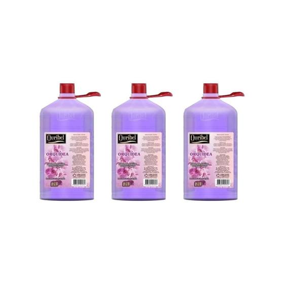 Imagem de Sabonete Liquido Ouribel 2000Ml Orquidea - Kit C/3Un