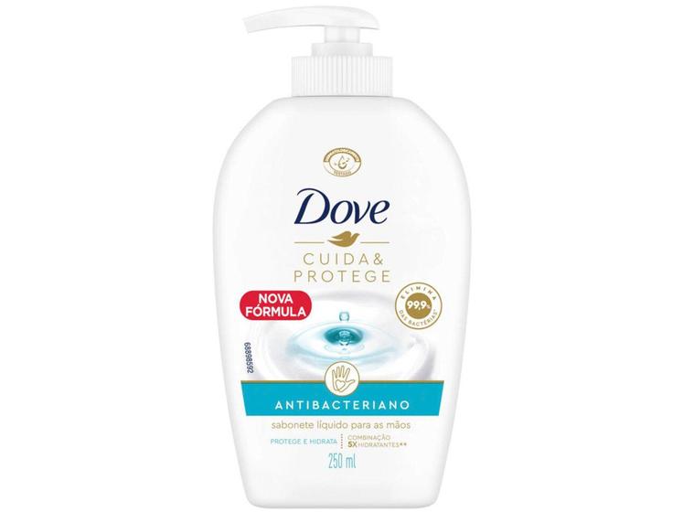 Imagem de Sabonete Líquido Para as Mãos Dove Antibacteriano - Cuida & Protege 250ml