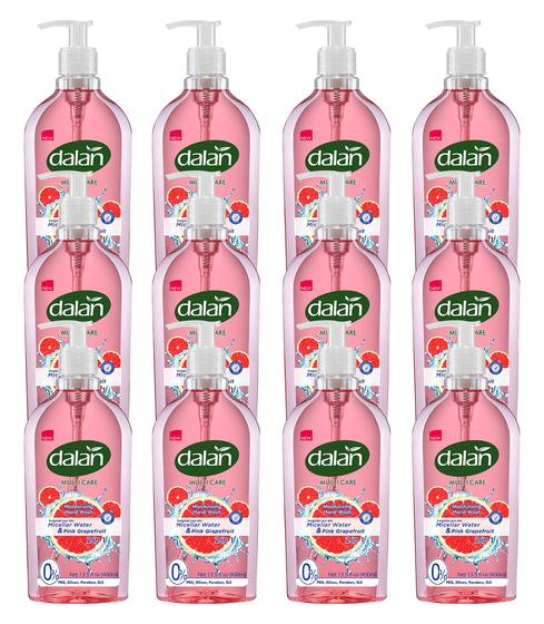 Imagem de Sabonete Líquido para Mãos Dalan Pink Grapefruit - 400ml (Kit com 12 Unidades)