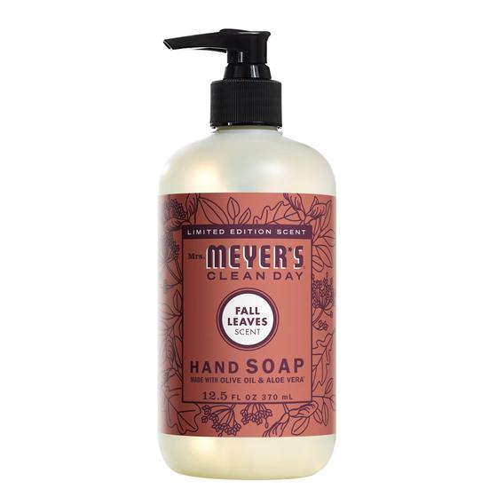 Imagem de Sabonete Líquido para Mãos Mrs. Meyer's Clean Day - Aroma Fall Leaves (370ml)