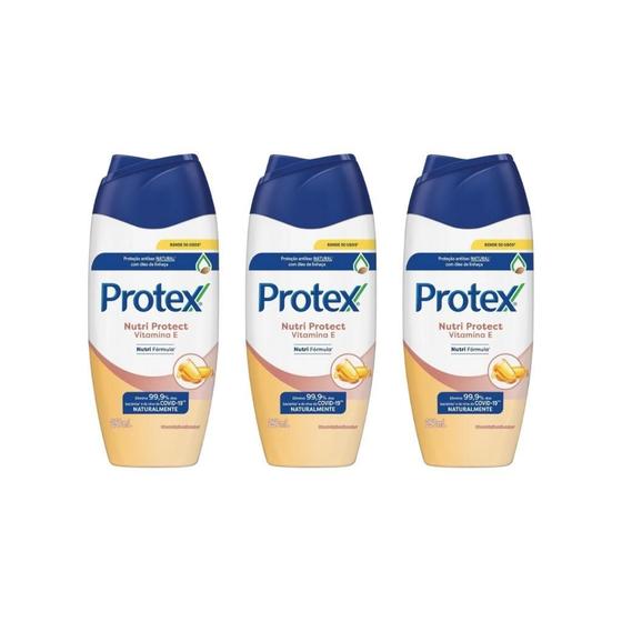 Imagem de Sabonete Liquido Protex 250Ml Vitamina E - Kit Com 3Un