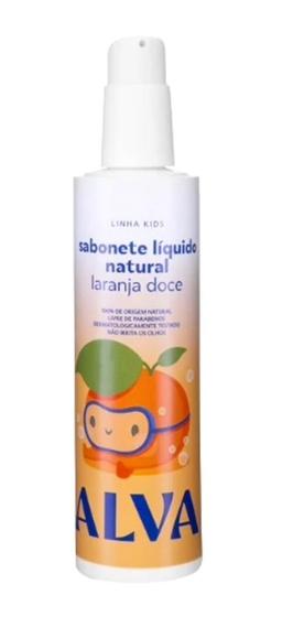 Imagem de Sabonete Líquido Vegano Infantil Laranja Doce E Baunilha