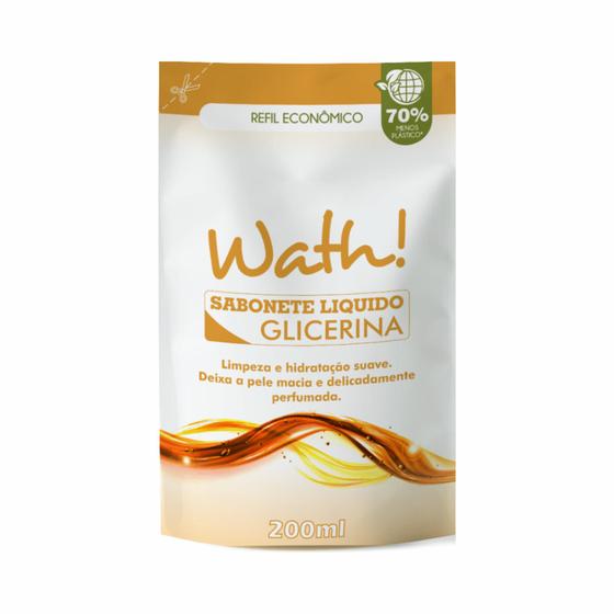 Imagem de SABONETE LÍQUIDO WATH! GLICERINA REFIL 200ml