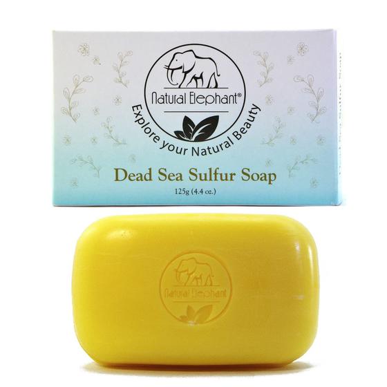 Imagem de Sabonete Natural Elephant Dead Sea Sulphur 125g (4,4 oz)