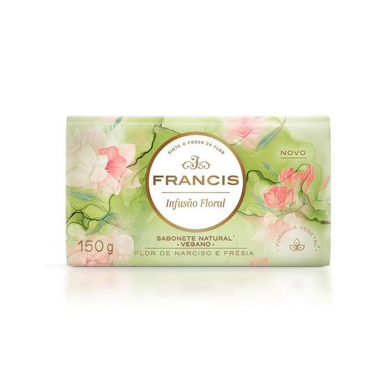 Sabonete Natural Francis Flor De Narciso E Frésia Vegano 150g - Sabonete  Sustentável - Magazine Luiza