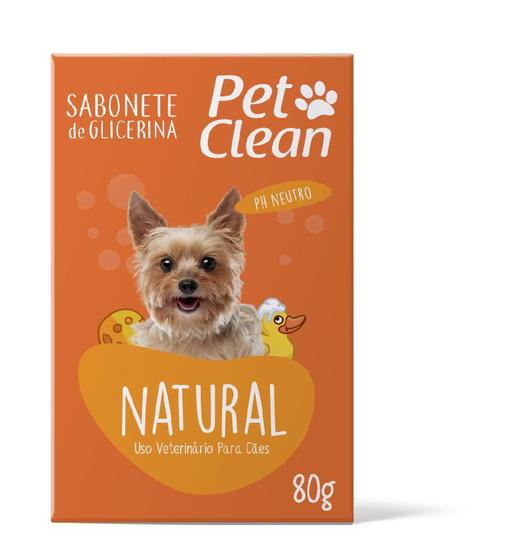 Imagem de Sabonete Natural  Pet Clean 80g Para Cães E Gatos