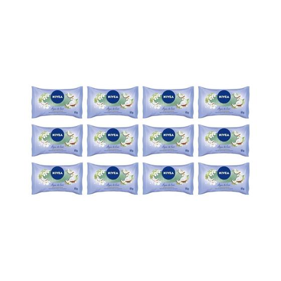 Imagem de Sabonete Nivea 85G Agua De Coco - Kit C/12Un