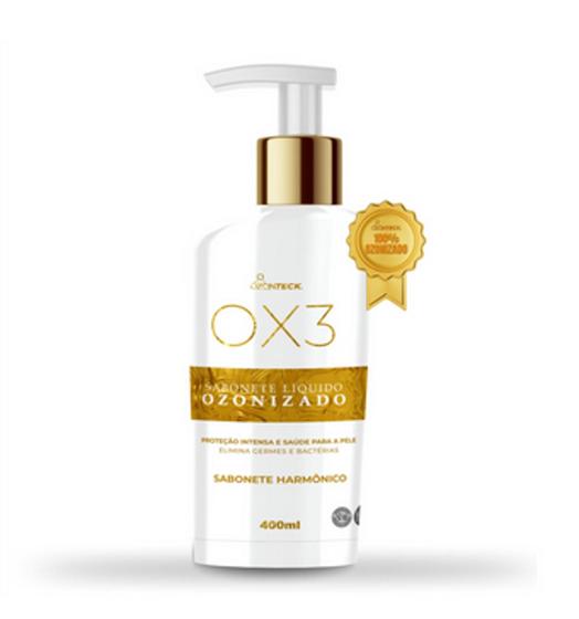 Imagem de Sabonete ox3 ozonizado 400ml, ozonteck