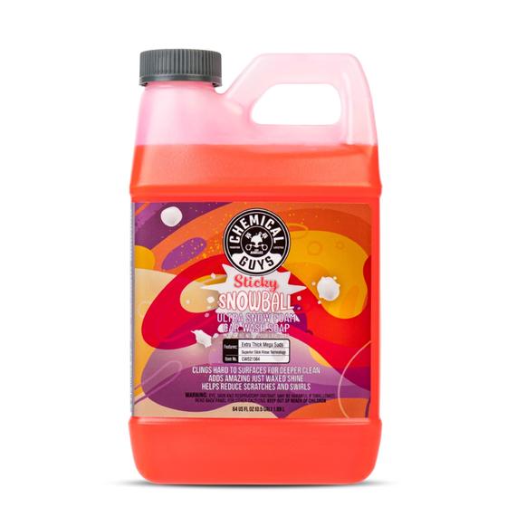 Imagem de Sabonete para lavagem de carros Chemical Guys Sticky Snowball Ultra 1,9 L