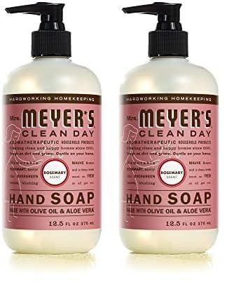 Imagem de Sabonete para mãos MRS. MEYER'S CLEAN DAY CLEANDAY Rosemary 370mL (x2)