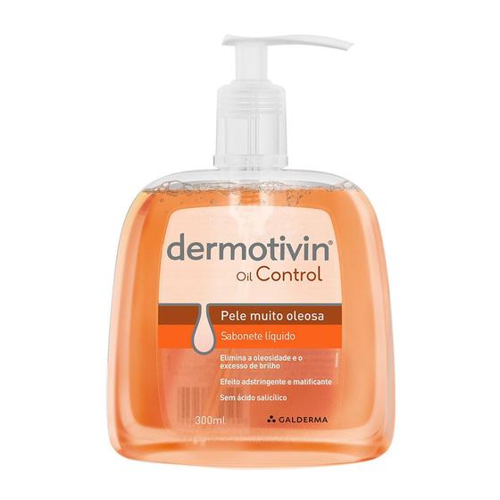 Sabonete Pele Oleosa Dermotivin Liquido Control 300ml Menor preço em Sabonete Pele Oleosa Dermotivin Liquido Control 300ml