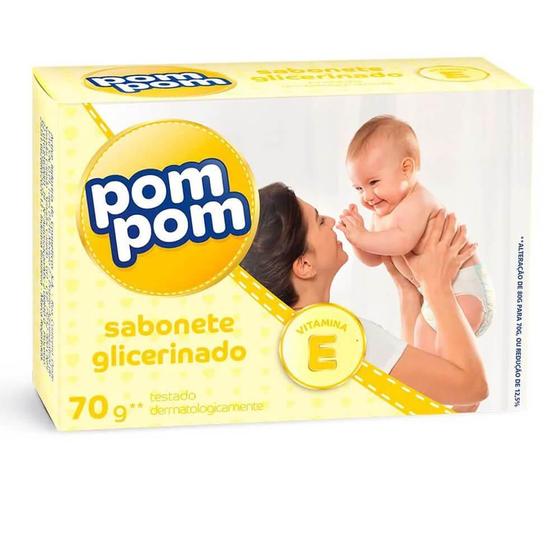 Imagem de Sabonete pom pom glicerina com 80g