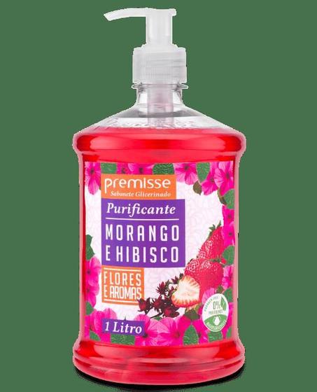 Imagem de Sabonete premisse morango e hibiscus 1 litro