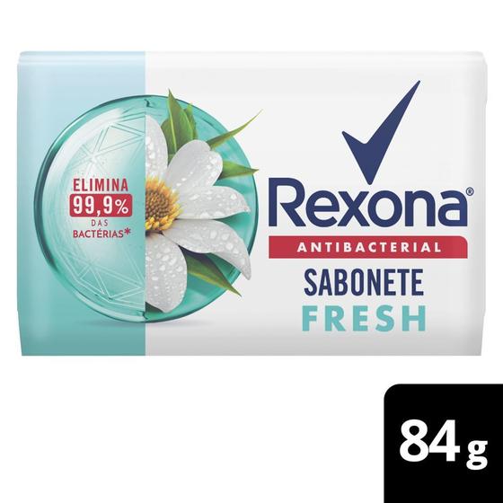 Imagem de Sabonete Rexona Antibacterial Fresh Barra 84g