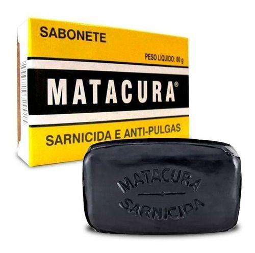 Imagem de Sabonete Sarnicida E Antipulgas Matacura - 80g