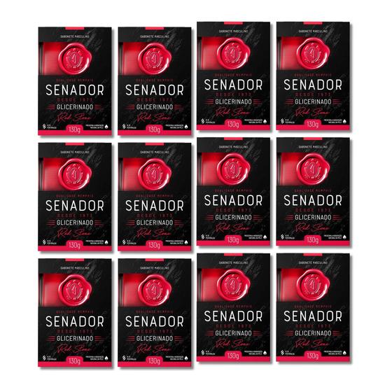 Imagem de Sabonete Senador Glicerinado Red Stone 130g