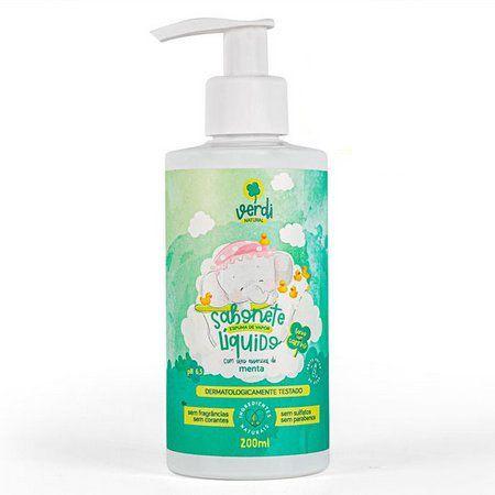 Imagem de Sabonete/Shampoo Espuma de Vapor com Óleo Essencial de Menta - 200ml