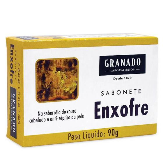 Imagem de Sabonete Sulfuroso Enxofre 10% Granado 90g