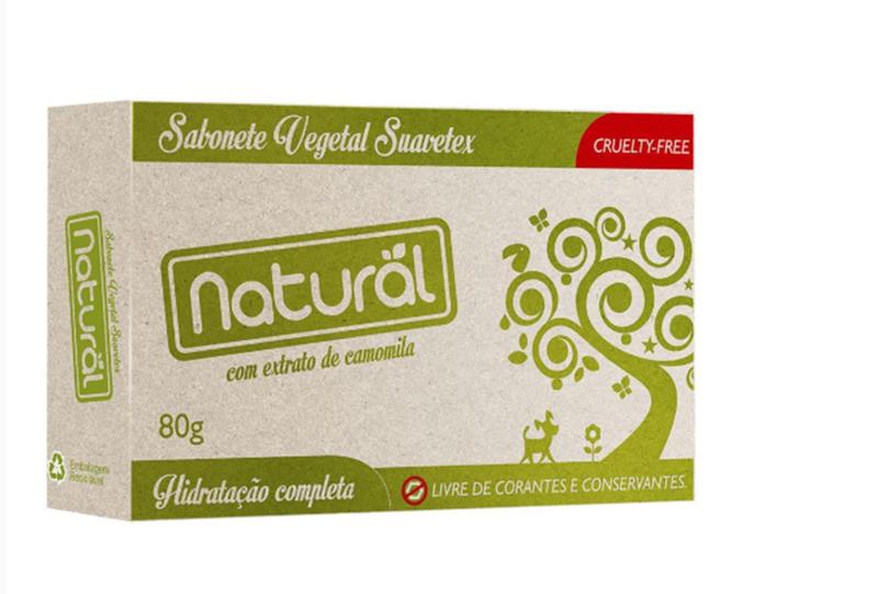 Imagem de Sabonete Vegetal Natural Suavetex Com Extrato De Camomila
