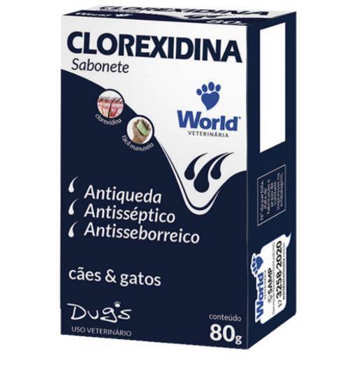 Imagem de Sabonete World Veterinária Dug'S Clorexidina Cães & Gatos