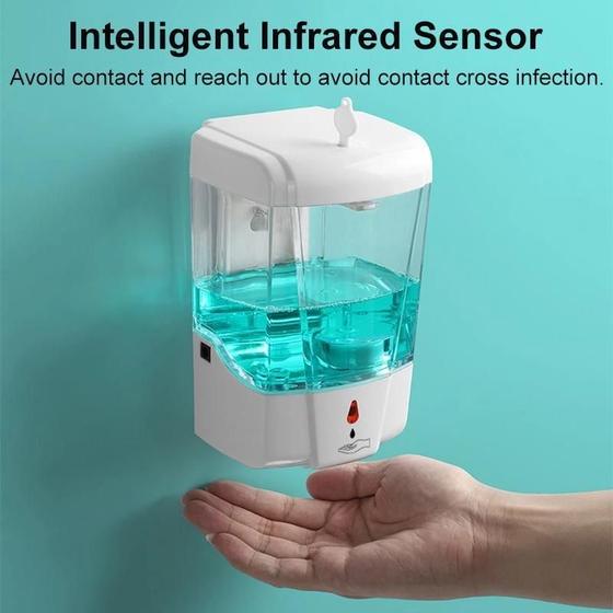 Imagem de Saboneteira Automática Sem Contato - Lavagem de Mãos Higiênica