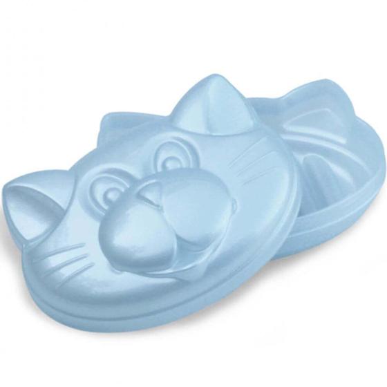 SABONETEIRA INF PLASTIBABY AZUL PERO