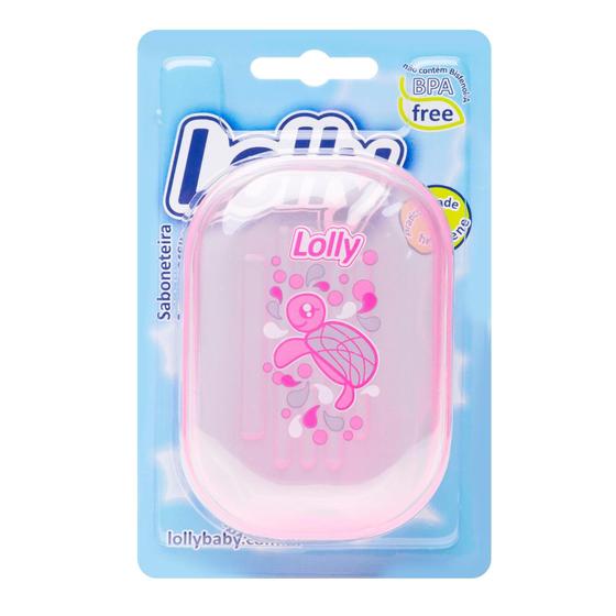 Imagem de Saboneteira coleção Oceano rosa , para armazenar o sabonete infantil - Lolly (Lolni)
