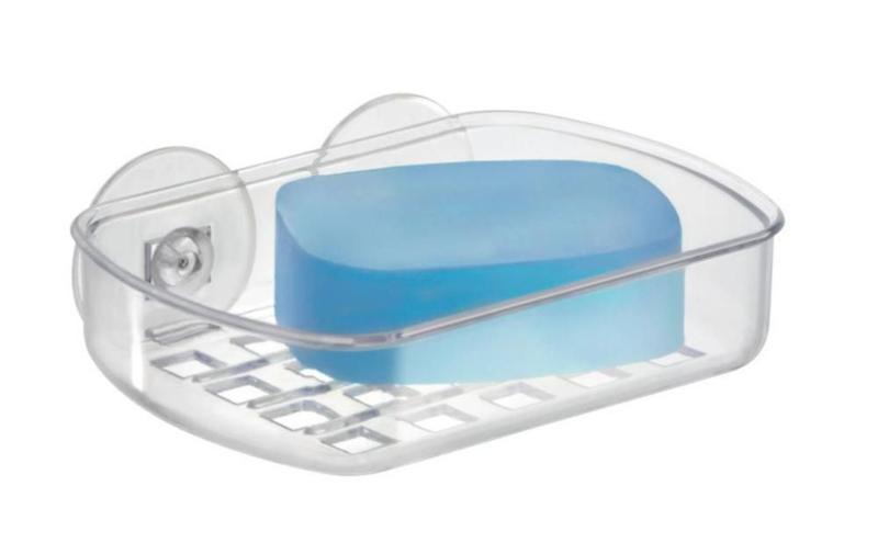Imagem de Saboneteira com Ventosas Transparente Interdesign