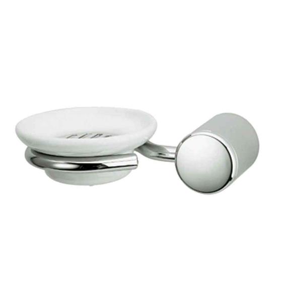 Saboneteira cromada para parede com louça Evidence Deca Menor preço em Saboneteira cromada para parede com louça Evidence Deca