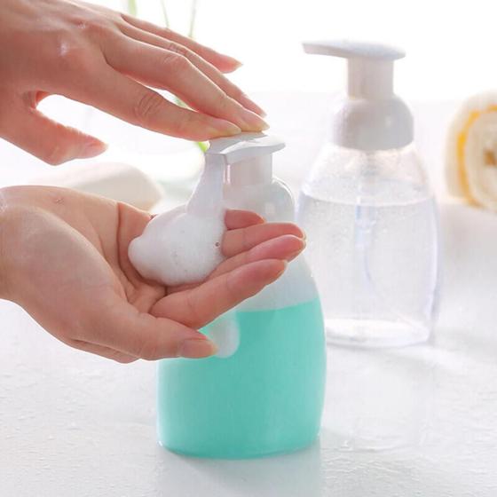 Saboneteira Líquida Dispenser Sabão Espuma Cremosa 300 ml Menor preço em Saboneteira Líquida Dispenser Sabão Espuma Cremosa 300 ml