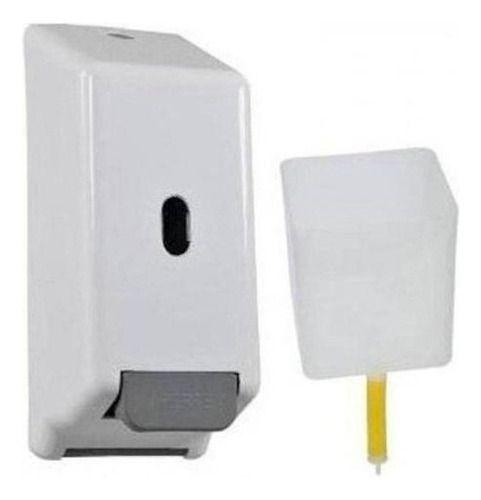 Imagem de Saboneteira Refil Abs 800ml Dispenser Sabonete Kit Com 10un