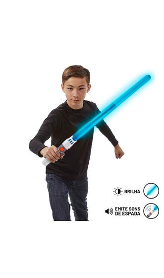 Imagem de Sabre de Luz Space Guardian Star Wars com Som e Luz  Polibrinq