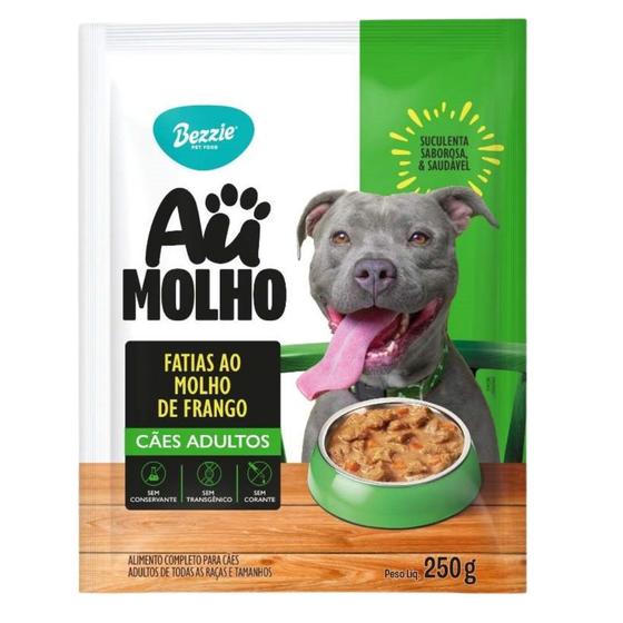 Imagem de Sachê Alimento Completo para Cães Fatias Molho Frango 250g