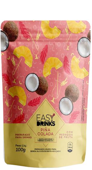 Imagem de Sachê Com Frutas   Pinã Colada Easy Drinks 100G