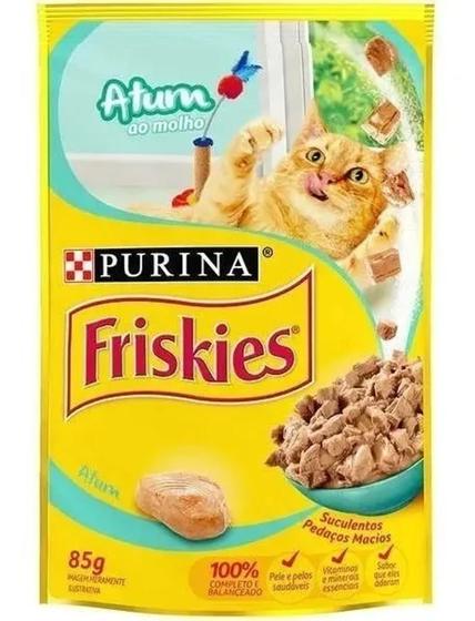 Imagem de Sachê Friskies Atum 85gr - 15 Unidades