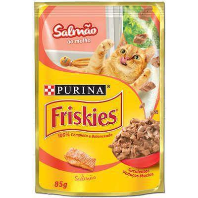 Imagem de Sache friskies salmao ao molho 85gr uma unidade